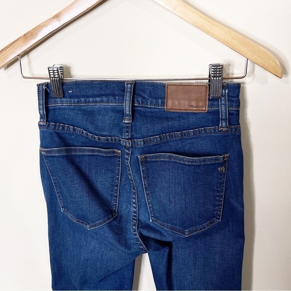 Madewell 9" Mid-Rise Skinny Jeans in Patty Wash Size 24 Tall - Picture 6 of 7